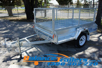 7×4 Fully Welded Single Axle Tipper ATM 750KG