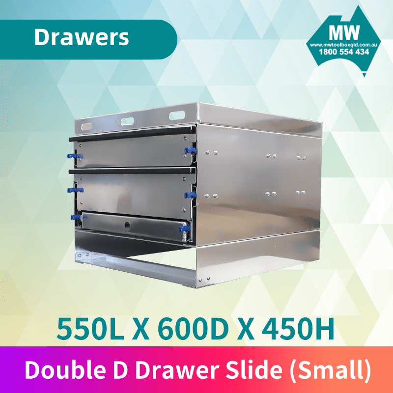 Double D Drawer Slide (Small)