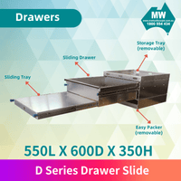 “D” Series Drawer Slide (Small)