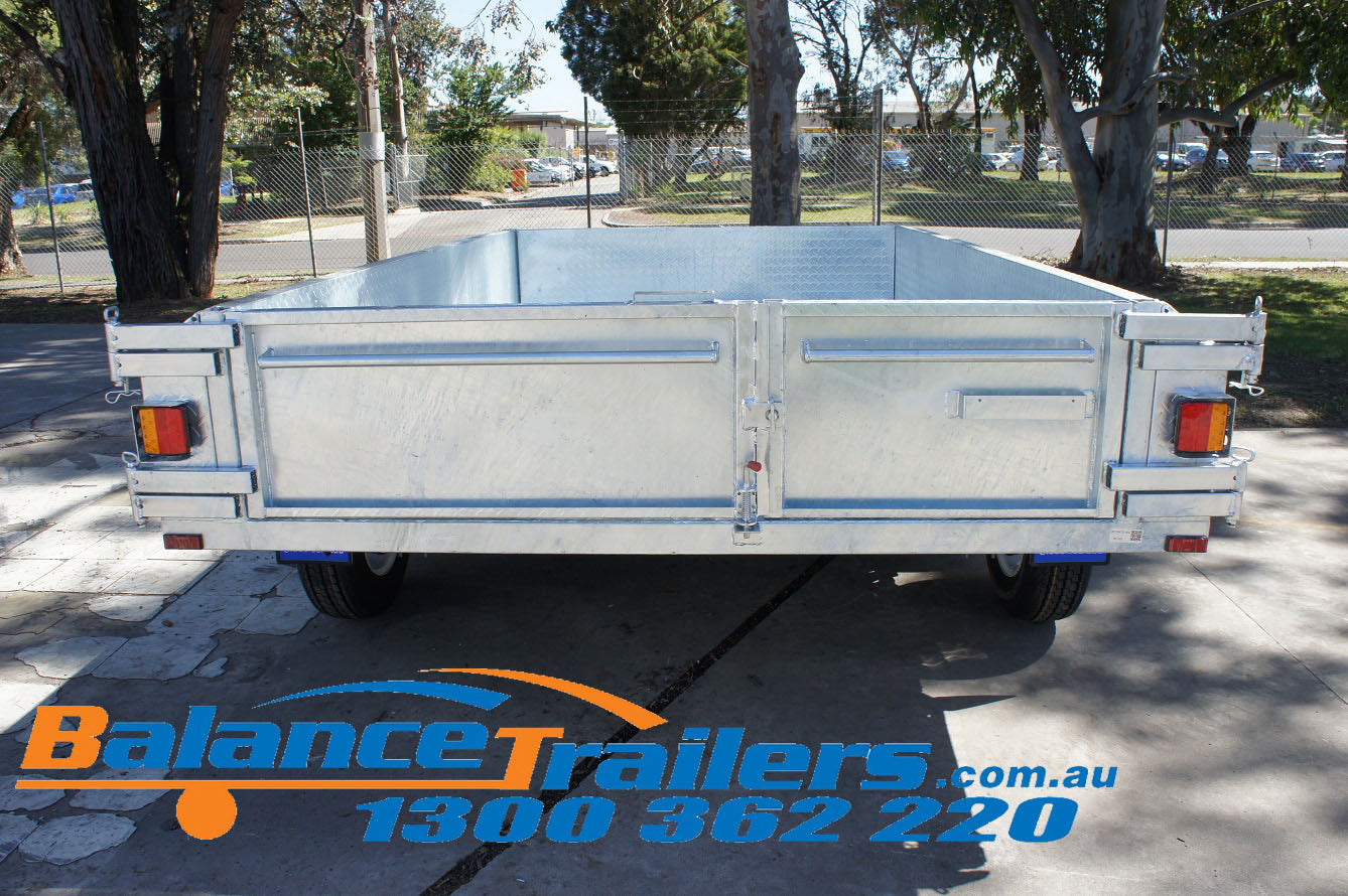 10×5 Galvanised Hydraulic Tandem Tipper Trailer ATM 3500KG